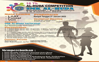 ALHUDA COMPETITION 2022 AKAN SEGERA DIMULAI !!!!